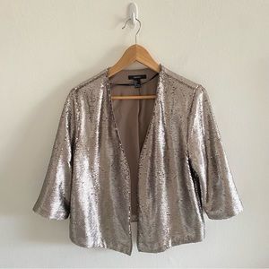 Sequined Shrug Jacket from Forever 21 Size S
